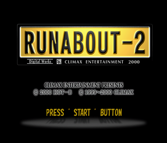 Runabout 2 Title Screen
